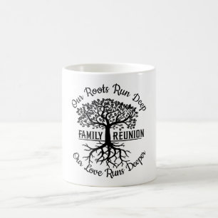 Family Wiedersehen Family Tree Herzwurzeln Kaffeetasse