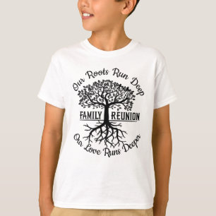 Family Wiedersehen Family Tree Herzwurzeln T-Shirt