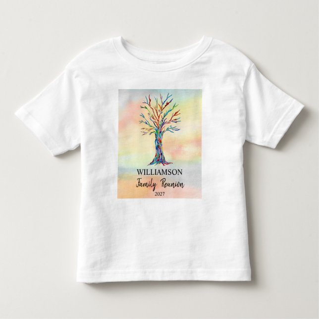 Family Wiedersehen Family Tree Kinderkind's T - Sh Kleinkind T-shirt (Vorderseite)