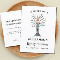 Family Wiedersehen Family Tree Save the Date