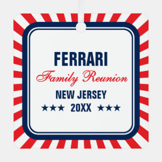 Family Wiedersehen Foto Weihnachtsdekoration Ornament Aus Metall