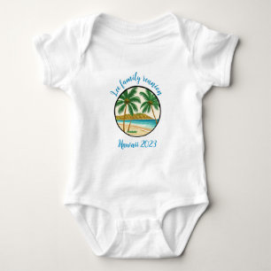 Family Wiedersehen Hawaii Baby Strampler
