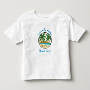 Family Wiedersehen Hawaii Kleinkind T-shirt