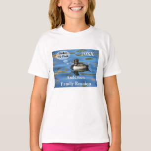Family Wiedersehen Humore Duck auf Seeseite T-Shirt