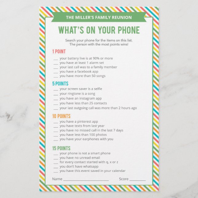 Family Wiedersehen Ice Breakfast 2 in 1 Games (Vorderseite)