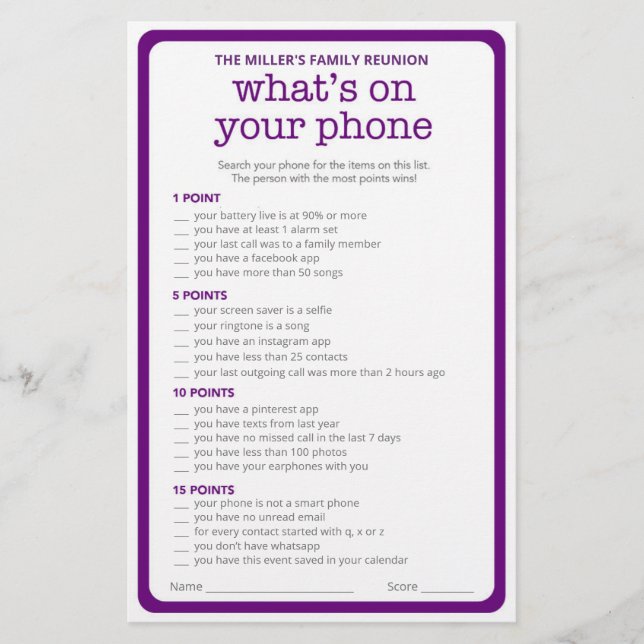 Family Wiedersehen Ice Breakfast 2 in 1 Games