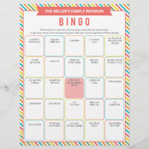 Family Wiedersehen Ice Breakfast 2 in 1 Games Flyer
