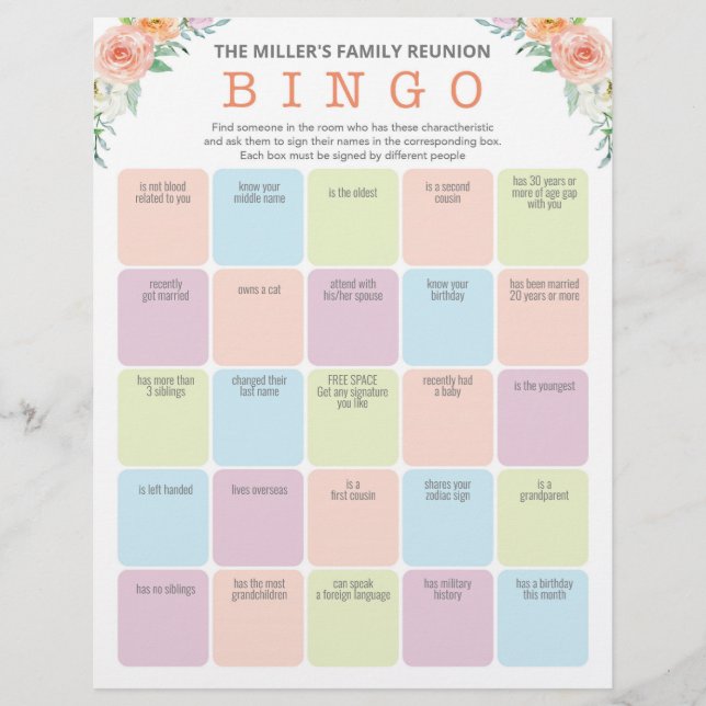 Family Wiedersehen Ice Breakfast 2 in 1 Games Flyer (Vorne)