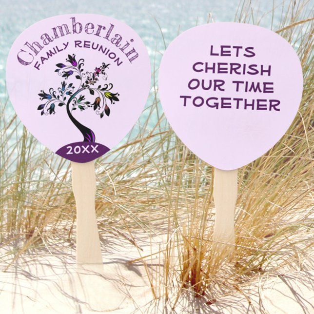 Family Wiedersehen Modern Multicolor-Blumenbaum Fächer (Von Creator hochgeladen)