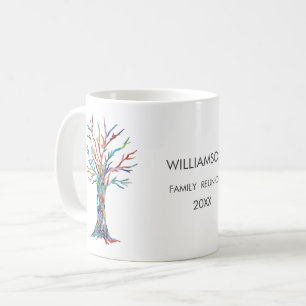 Family Wiedersehen Rainbow Family Tree Kaffeetasse
