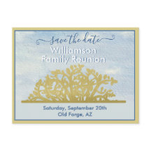 Family Wiedersehen Save the Date Genealogie Tree