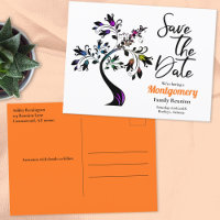 Family Wiedersehen Save the Date Moderner, farbenf