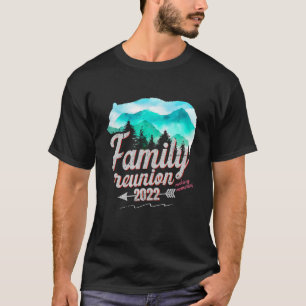 Family Wiedersehen Summer Camping Trip Erinnerunge T-Shirt