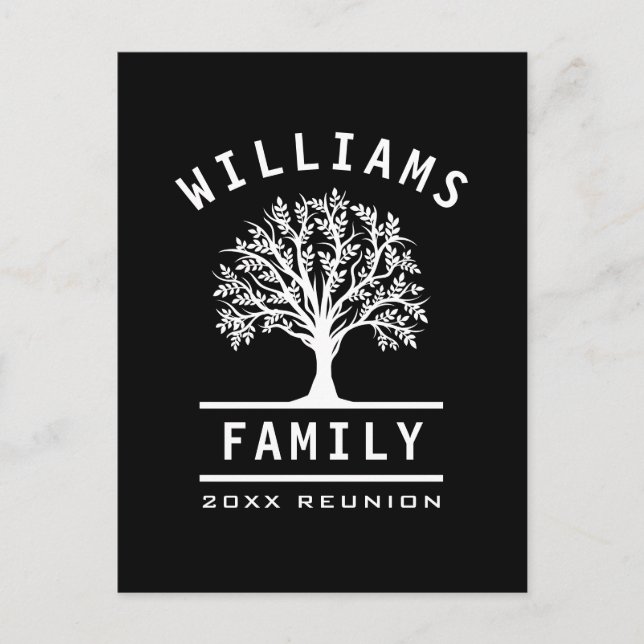 Family Wiedersehen Summer Vacacation Road Trip Tre Postkarte (Vorderseite)