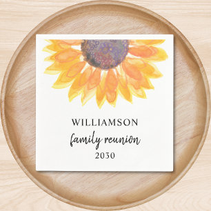 Family Wiedersehen Sunflower Serviette