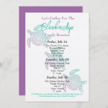 Family Wiedersehen Tribal Art Turtle Drei Tage Eve