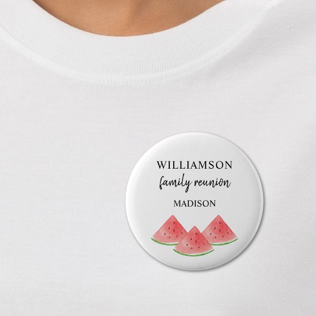 Family Wiedersehen Watermelon Individuelle Name Ta Button (Von Creator hochgeladen)