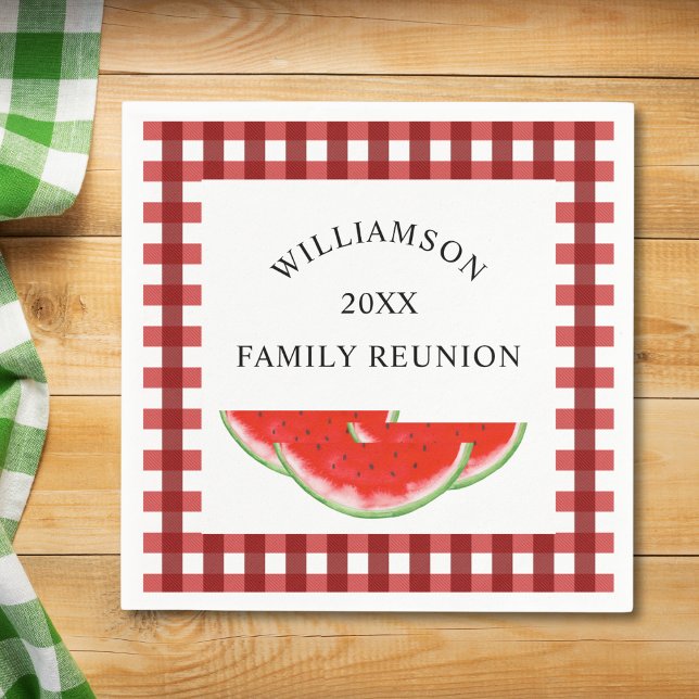 Family Wiedersehen Watermelon Serviette (Von Creator hochgeladen)