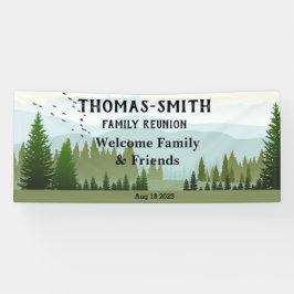 Family Wiedersehen Woods Scene Banner
