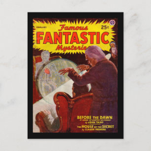 Famous Fantastic Mysteries 07-02_Pulp Art Postkarte
