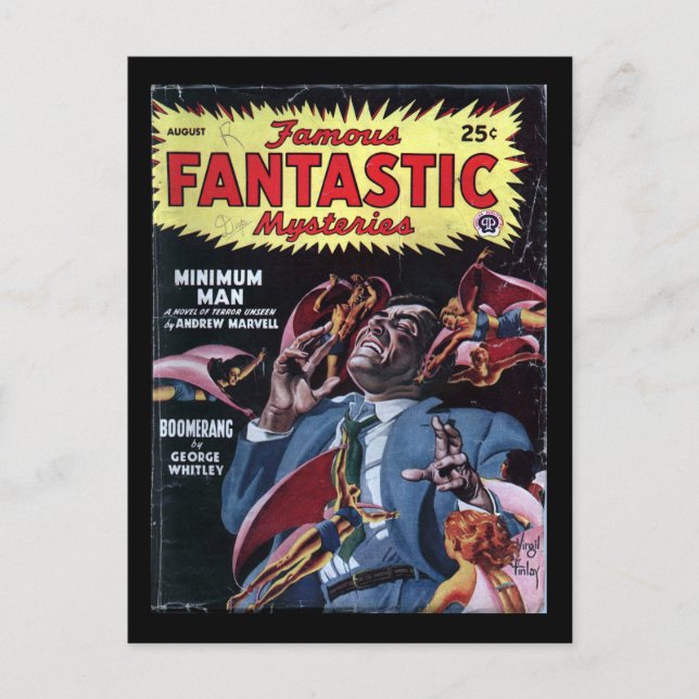 Famous Fantastic Mysteries v08 n06 (1947-08.Popula Postkarte (Vorderseite)