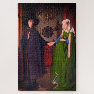 Famous Jan Van Eyck - Arnolfini Familienportrait Puzzle