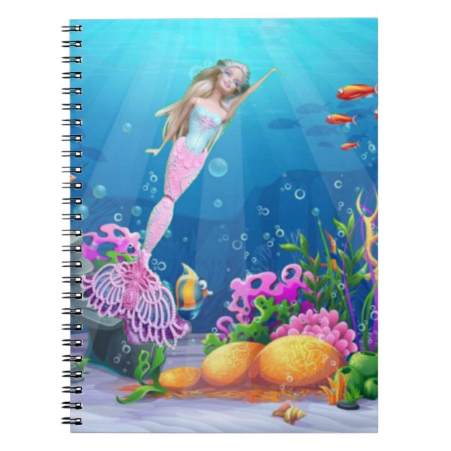 Famous Mermaid Notizblock (Vorderseite)