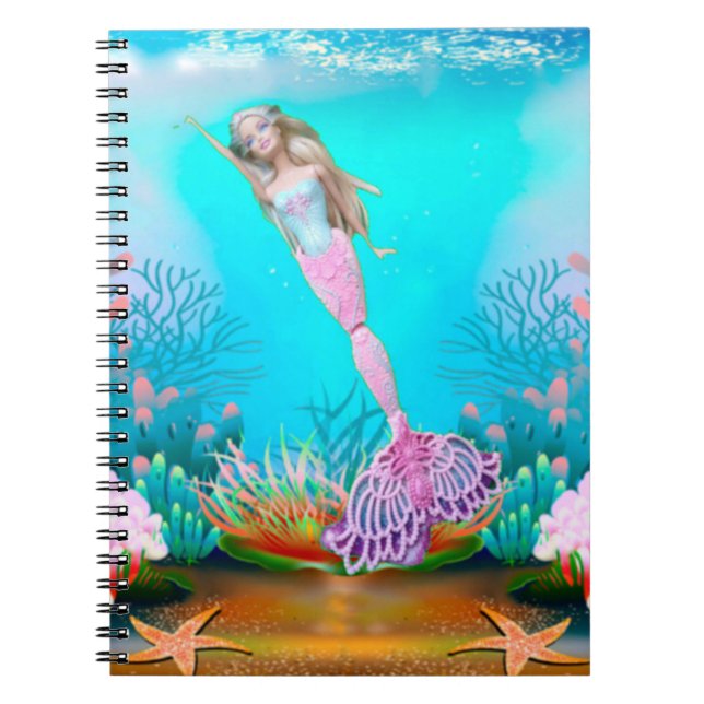 Famous Mermaid Notizblock (Vorderseite)