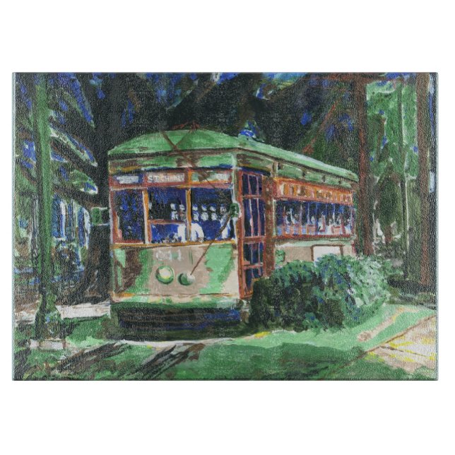 Famous New Orleans Street Schneidebrett (Vorderseite)