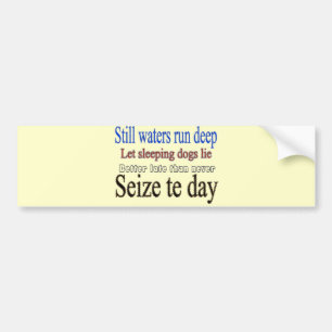 Famous Quotes Sayings Autoaufkleber