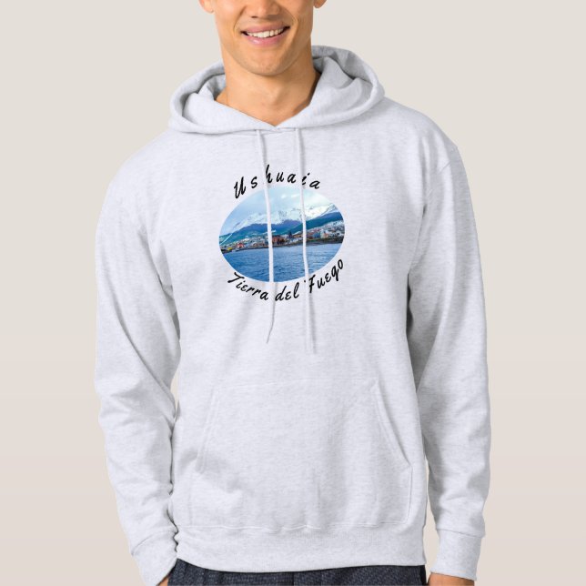 Famous Ushuaia - Tierra del Fuego, Argentinien Hoodie (Vorderseite)