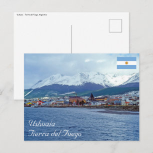 Famous Ushuaia - Tierra del Fuego, Argentinien Postkarte
