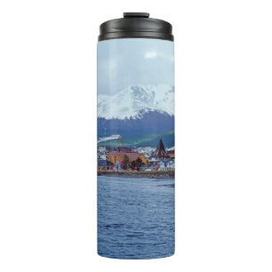 Famous Ushuaia - Tierra del Fuego, Argentinien Thermosbecher