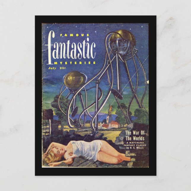 Famousfantastisch11_Pulp Art Postkarte (Vorderseite)