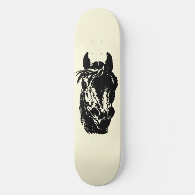 Fan Club Horse Skateboard (Vorderseite)