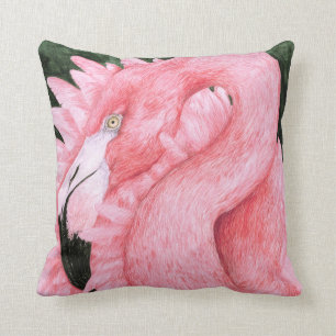 Fan Dancer - Pink Flamingo Kissen