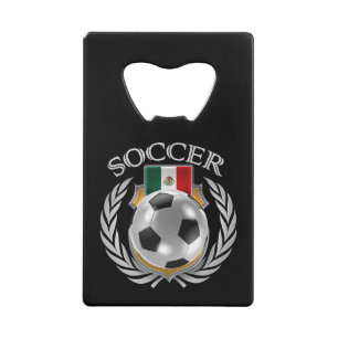 Fan-Gang Mexiko-Fußball-2016 Geldbeutel Flaschenöffner