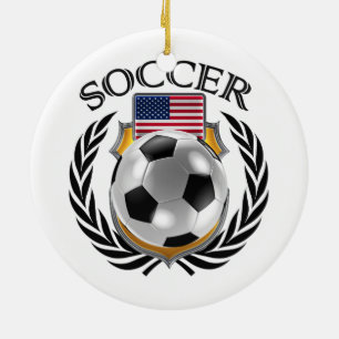 Fan-Gang USA-Fußball-2016 Keramikornament