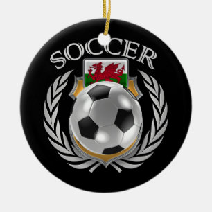 Fan-Gang Wales-Fußball-2016 Keramikornament