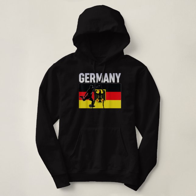 Fan Germany National Team World Football Soccer Ch Hoodie (Design vorne)
