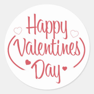 Fan Happy Valentine's Day Sticker