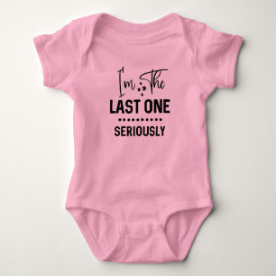 Fan letzte Wort Kunst Mädchen Baby Strampler