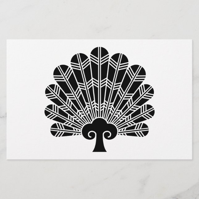 Fan von Falkenfedern Briefpapier (Vorderseite)