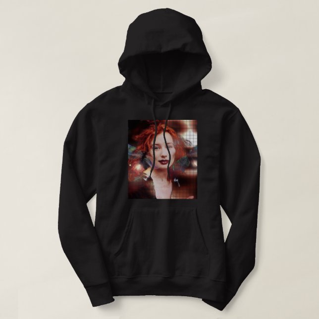Fan von Songwriter Sängerin Künstler Zitat Pianist Hoodie (Design vorne)