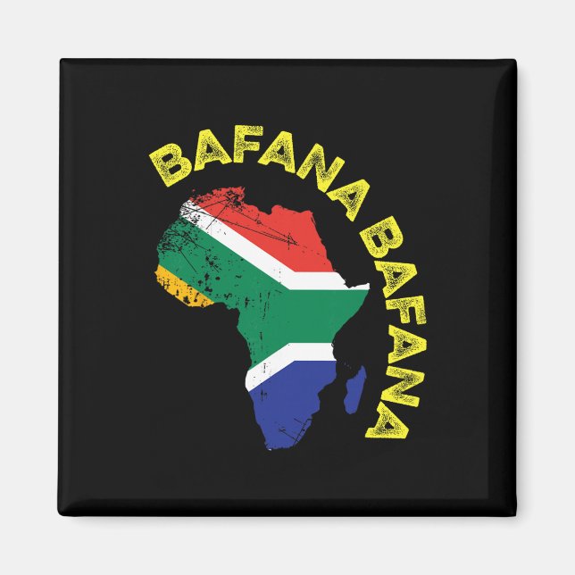 Fana Fana Südafrika Fußball  Magnet (Vorne)