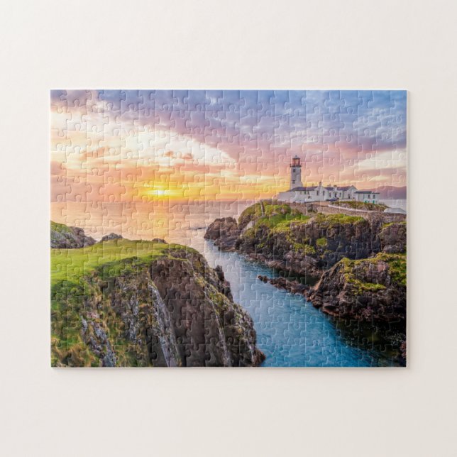 Fanad Hauptleuchtturm Co. | Donegal Irland Puzzle (Horizontal)