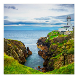 Fanad Head Leuchtturm Donegal Irland Poster