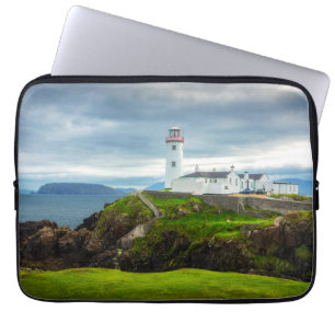 Fanad Head Leuchtturm Irland Landschaftsfoto Kunst Laptopschutzhülle