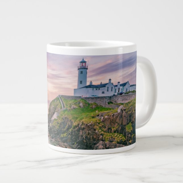 Fanad Head Lighthouse | Donegal, Irland Jumbo-Tasse (Vorderseite Rechts)