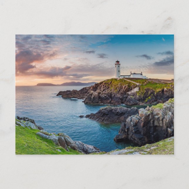 Fanad Head Lighthouse | Donegal, Irland Postkarte (Vorderseite)